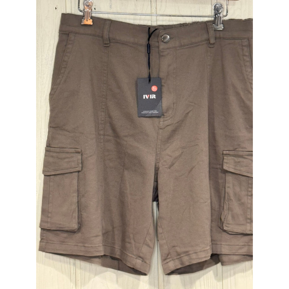 IVIR Cargo Shorts Brown Size XL